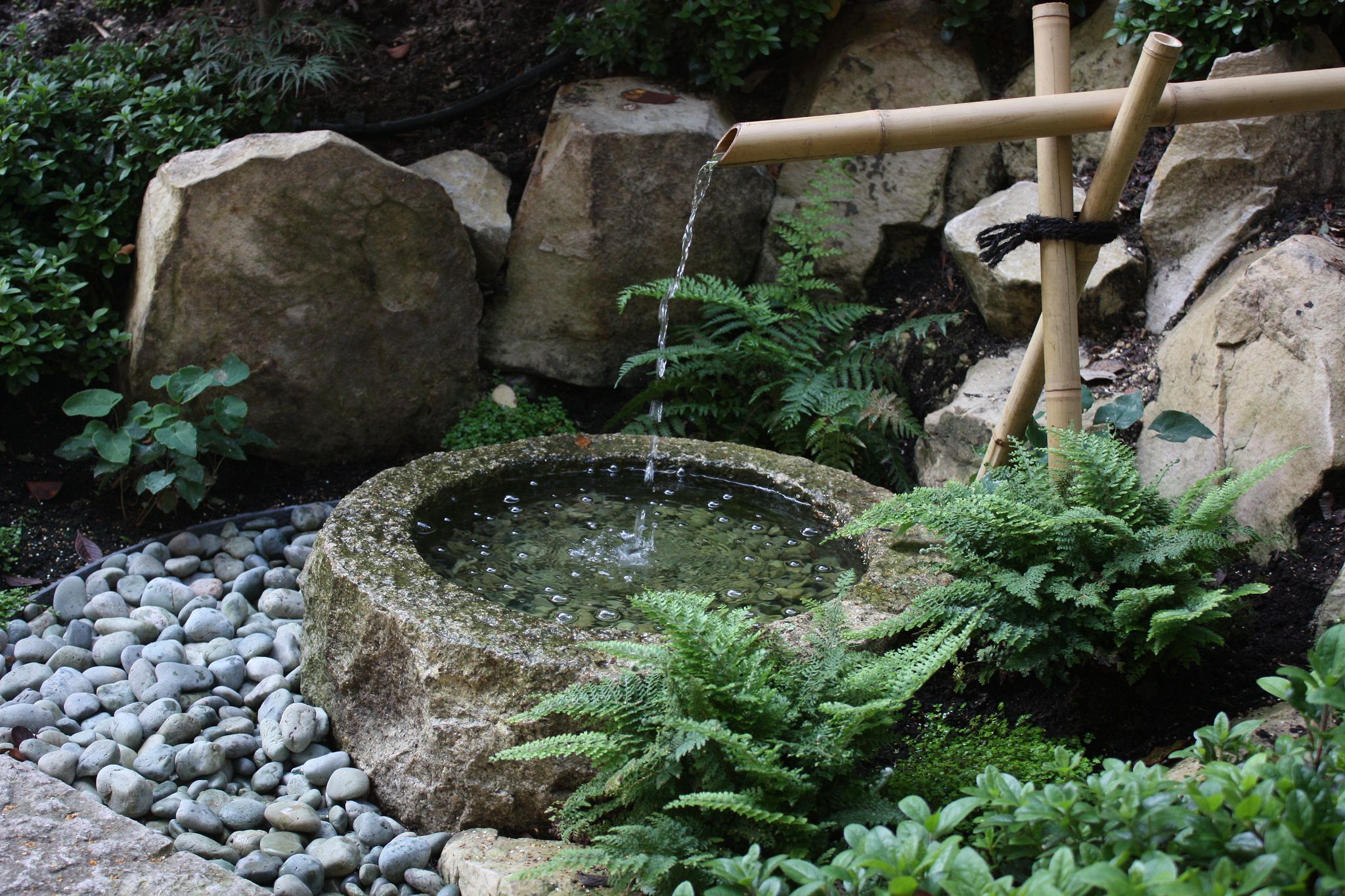 Fontaine japonaise Shishi Odoshi
